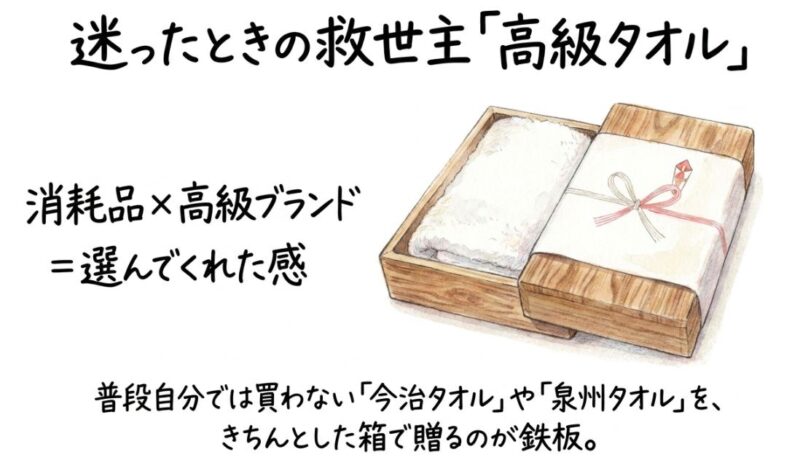 何を選べばいいかわからないなら、タオル