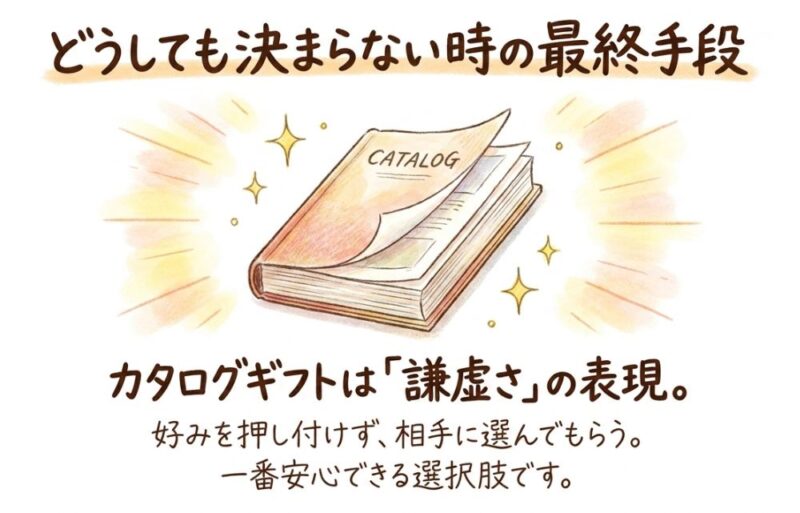 義母へのプレゼントで困ったときの最終手段